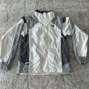 The North Face White Mesh Jacket